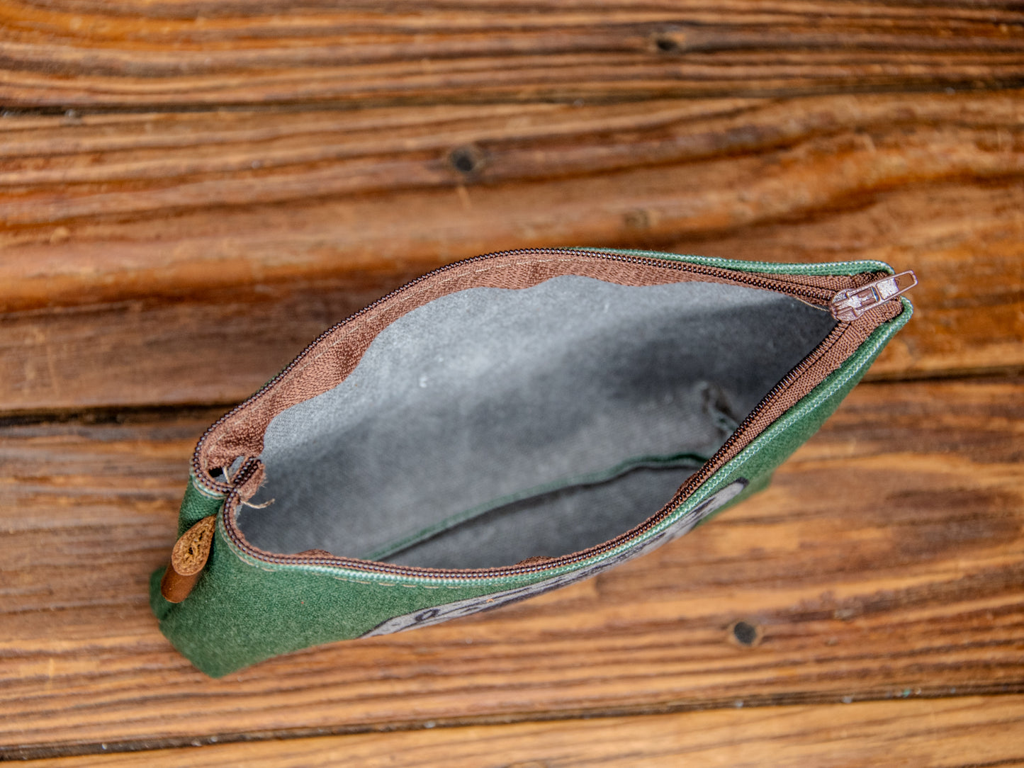 The Canvas Printed Zipper Pouch | The Magic Hawk