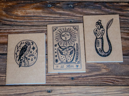 Travel Journal Set |The Moon Goddess Pack