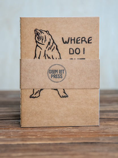 Travel Journal Set | Glum Lot Press | The Anger Management Pack