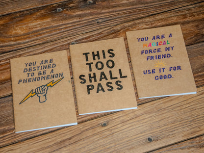 Travel Journal Set | Pick Me Up Pack
