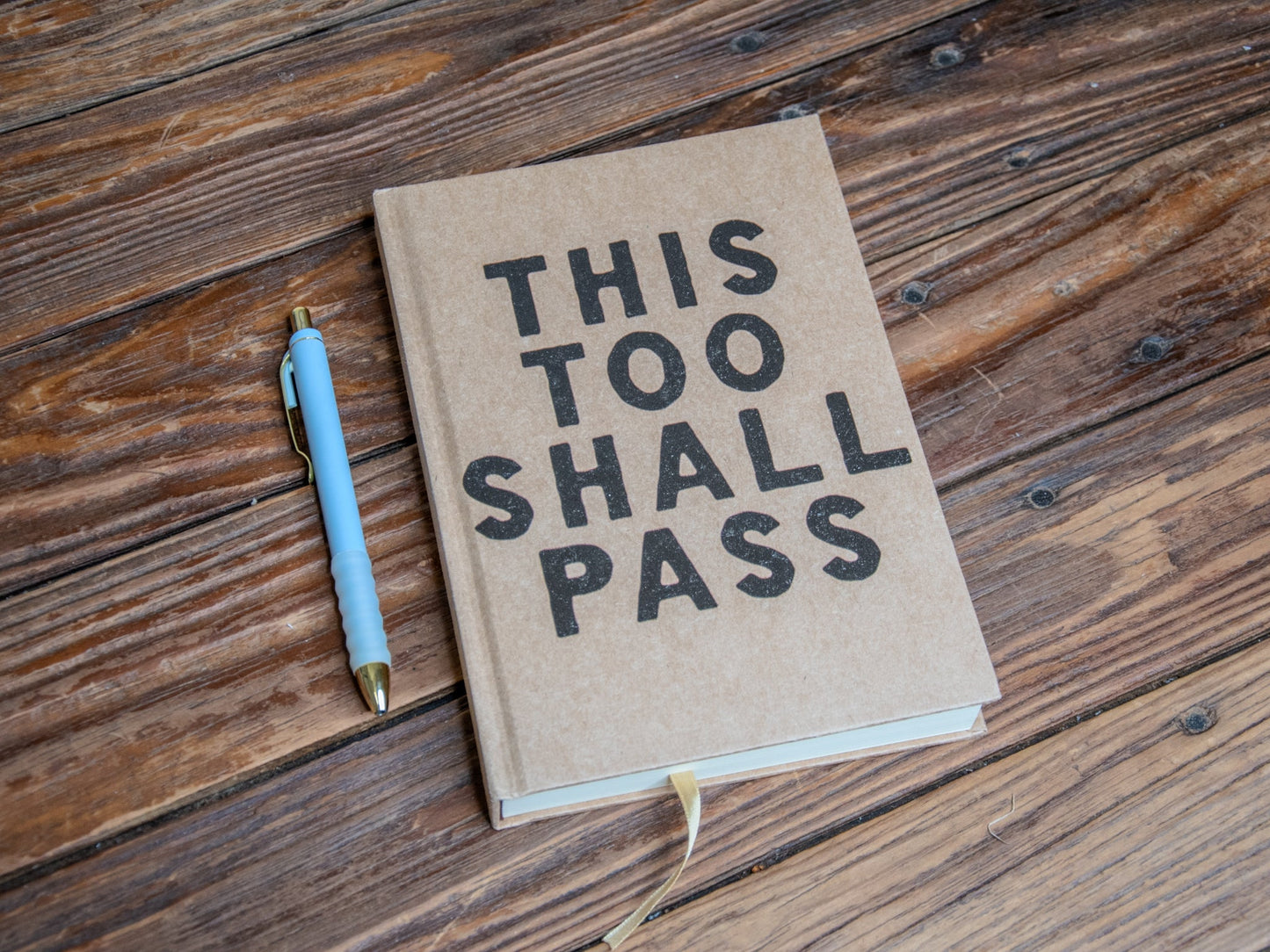 The A5 Journal | This Too Shall Pass