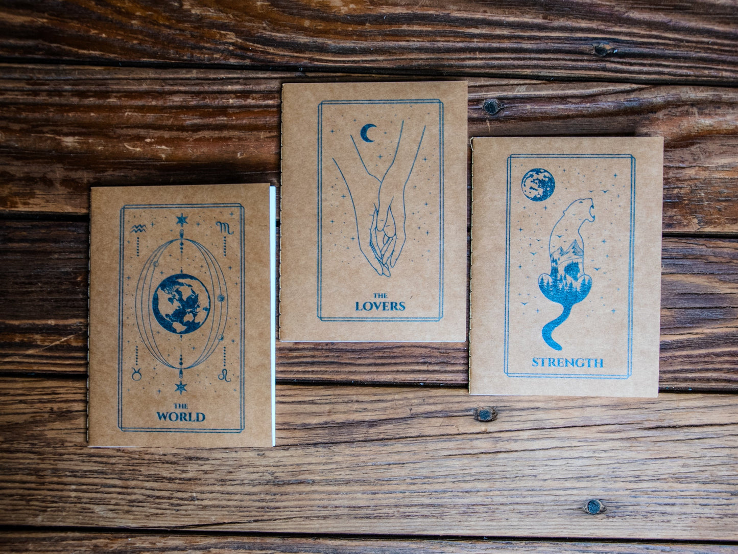 Travel Journal Set | The Strength Tarot Pack
