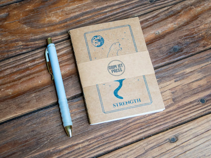 Travel Journal Set | The Strength Tarot Pack
