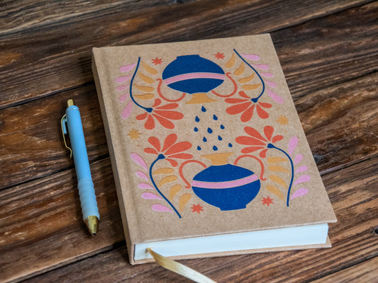 The A5 Journal | Folk Floral