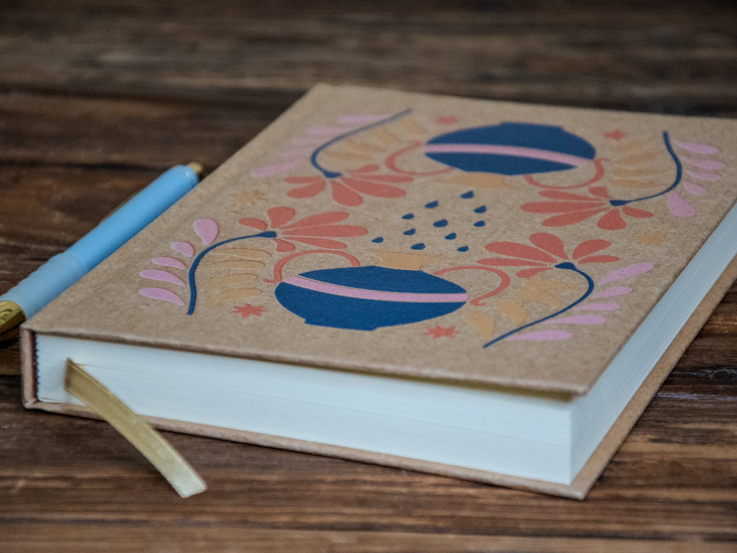The A5 Journal | Folk Floral