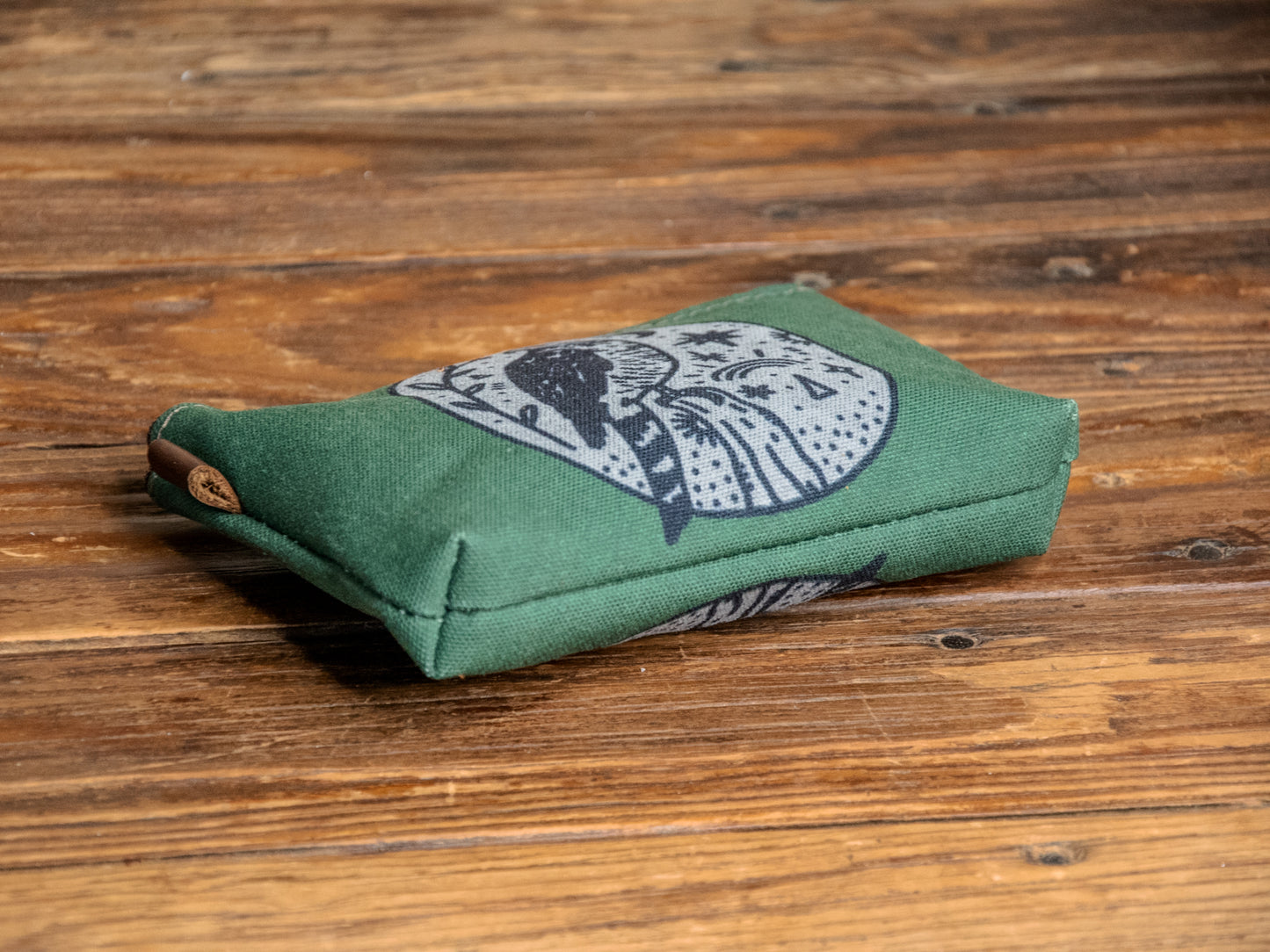 The Canvas Printed Zipper Pouch | The Magic Hawk