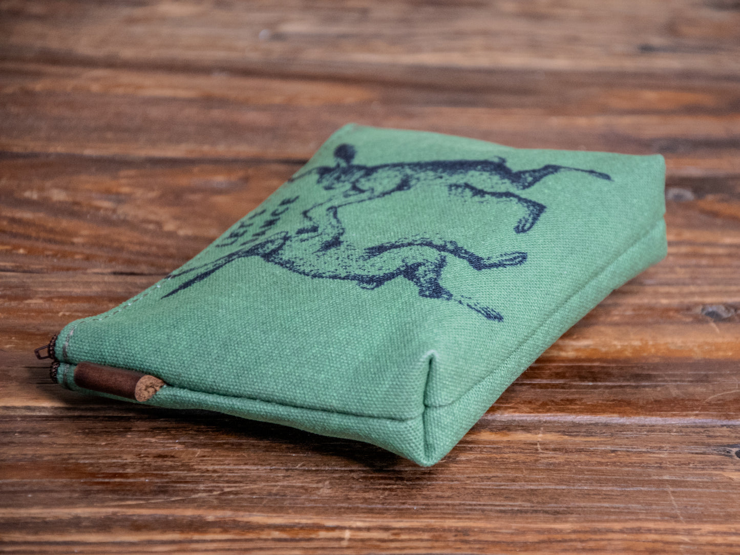 The Canvas Printed Zipper Pouch | Let's Dance