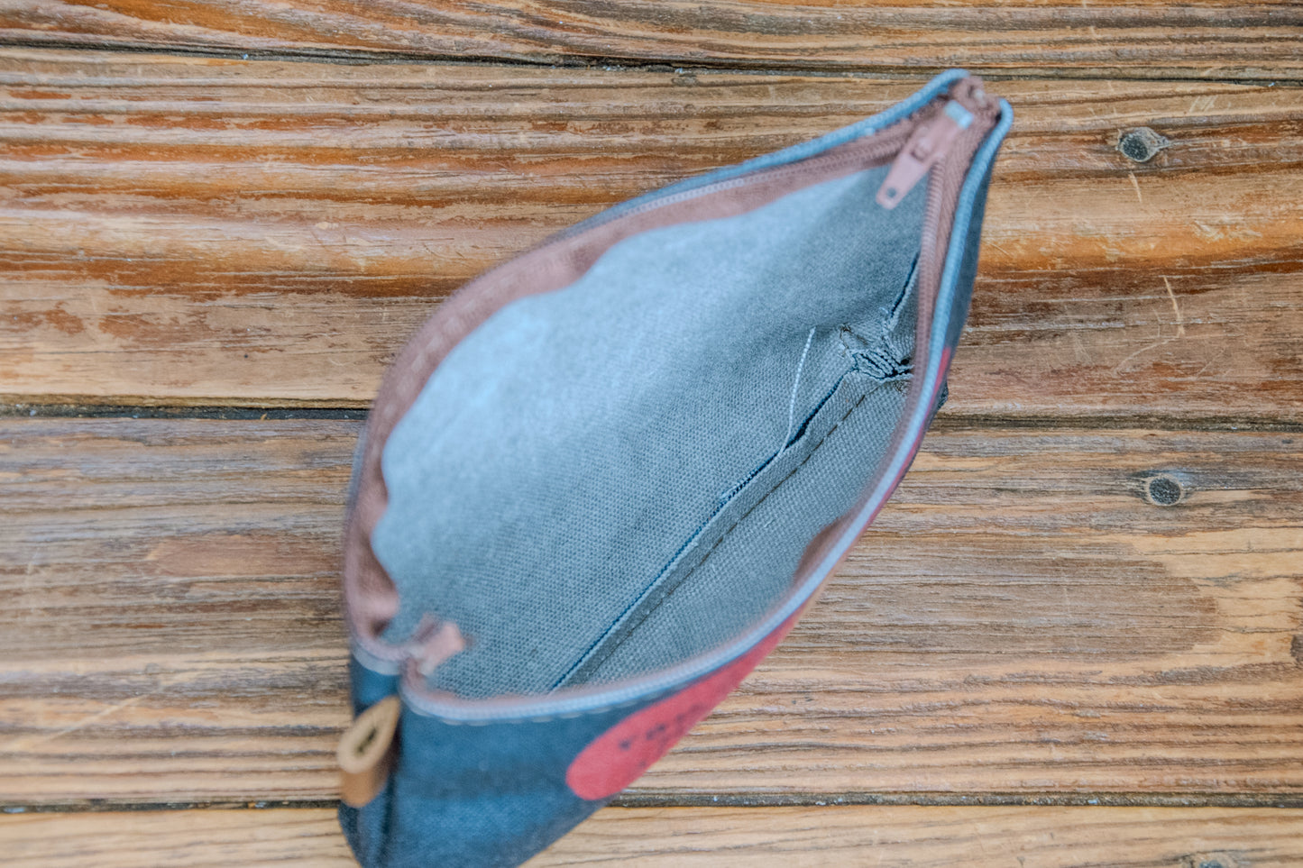 The Canvas Printed Zipper Pouch | You are not alone