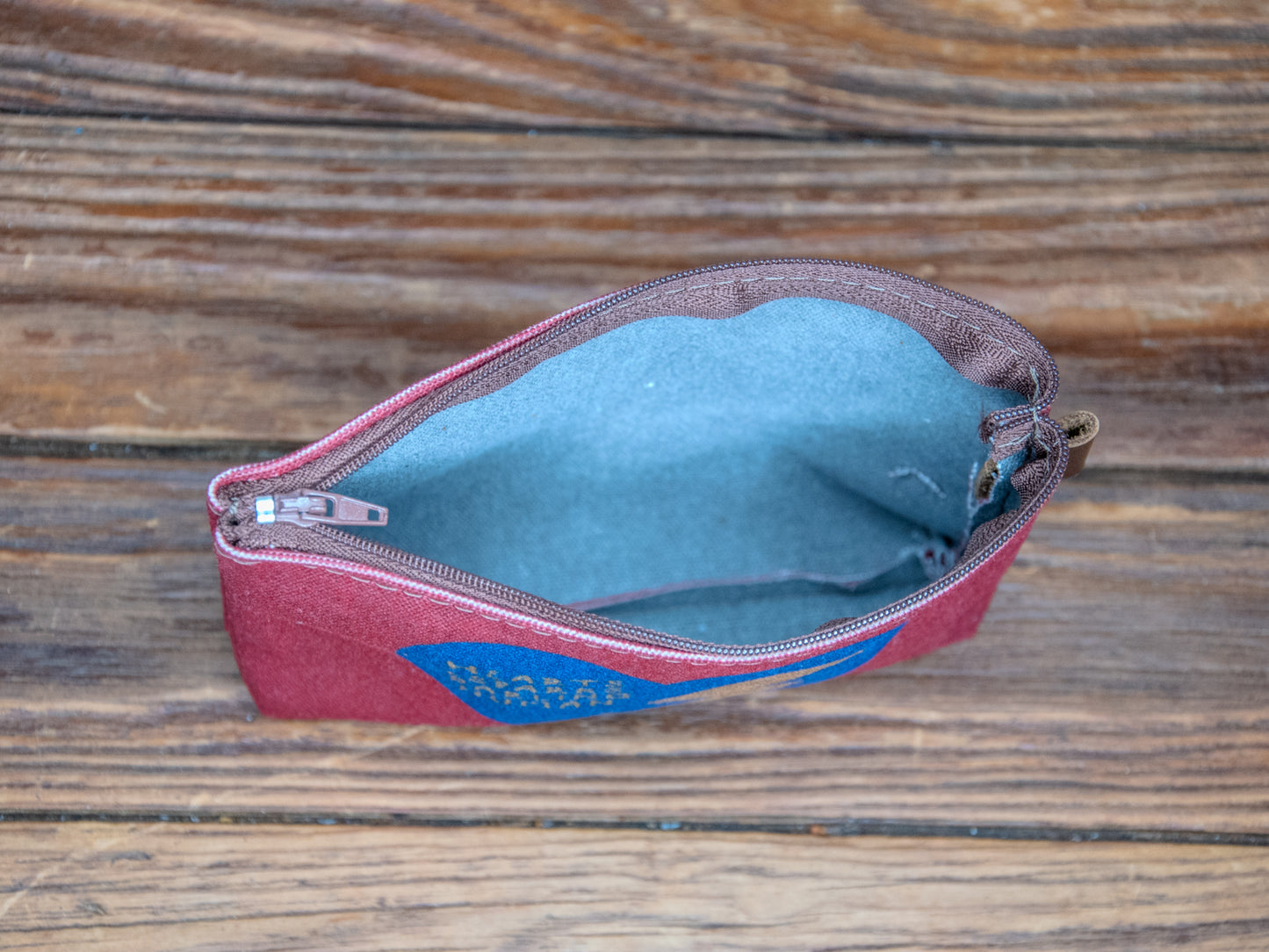 The Canvas Printed Zipper Pouch | Hearts + Sparks
