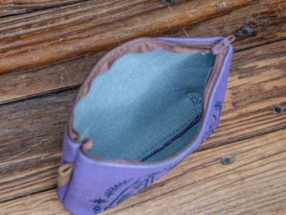 The Canvas Printed Zipper Pouch | Two Birds