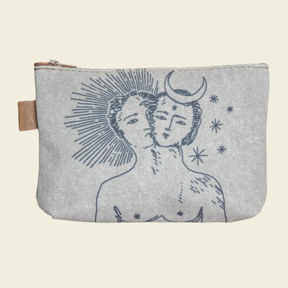 The Canvas Printed Zipper Pouch | One Magic Mind
