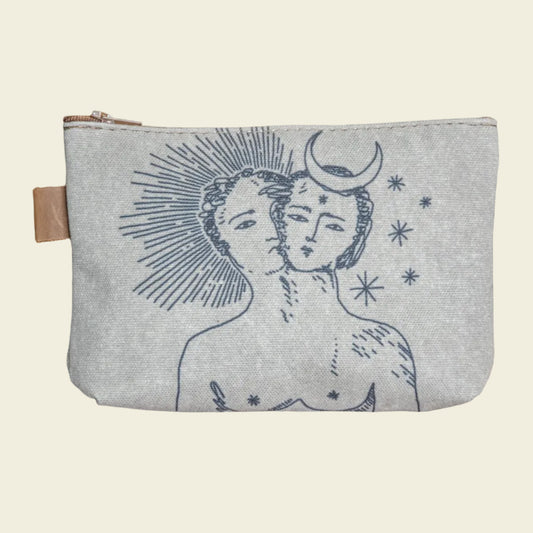 The Canvas Printed Zipper Pouch | One Magic Mind