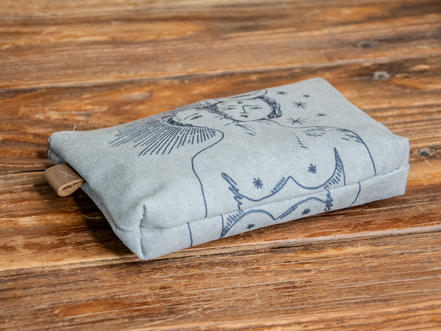 The Canvas Printed Zipper Pouch | One Magic Mind