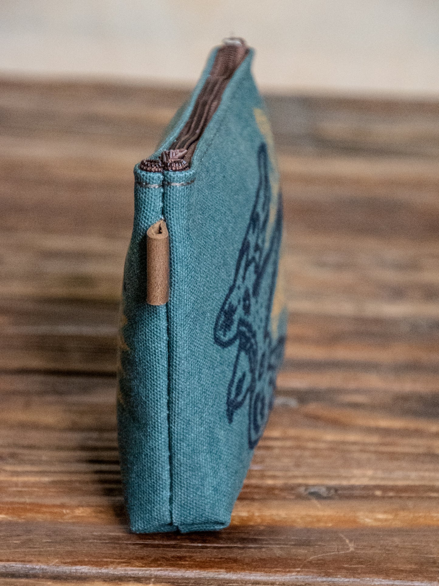 The Canvas Printed Zipper Pouch | This bird has flown