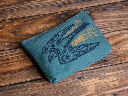 The Canvas Printed Zipper Pouch | This bird has flown