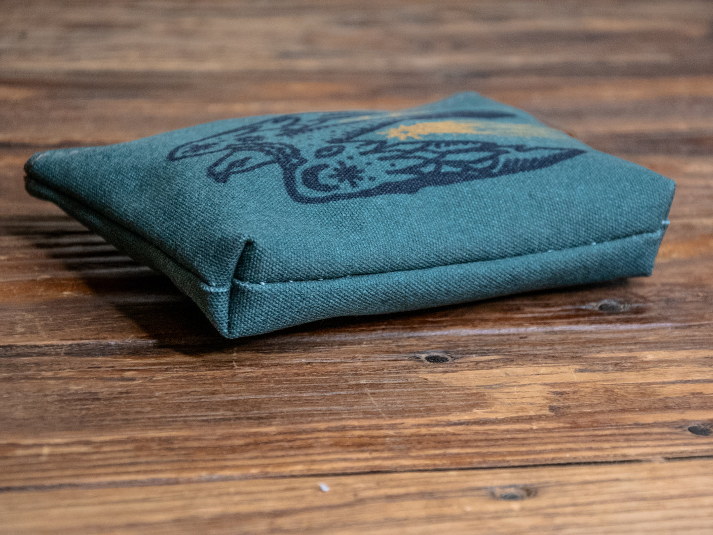 The Canvas Printed Zipper Pouch | This bird has flown
