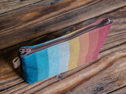 The Canvas Printed Zipper Pouch | Colorfield