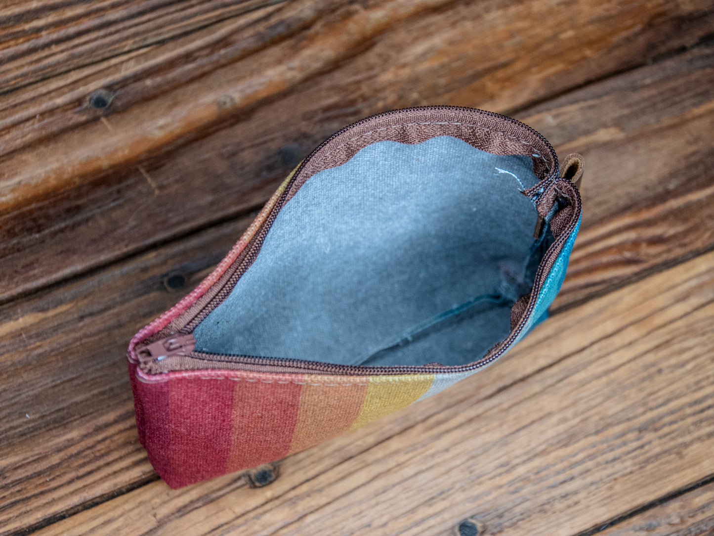 The Canvas Printed Zipper Pouch | Colorfield