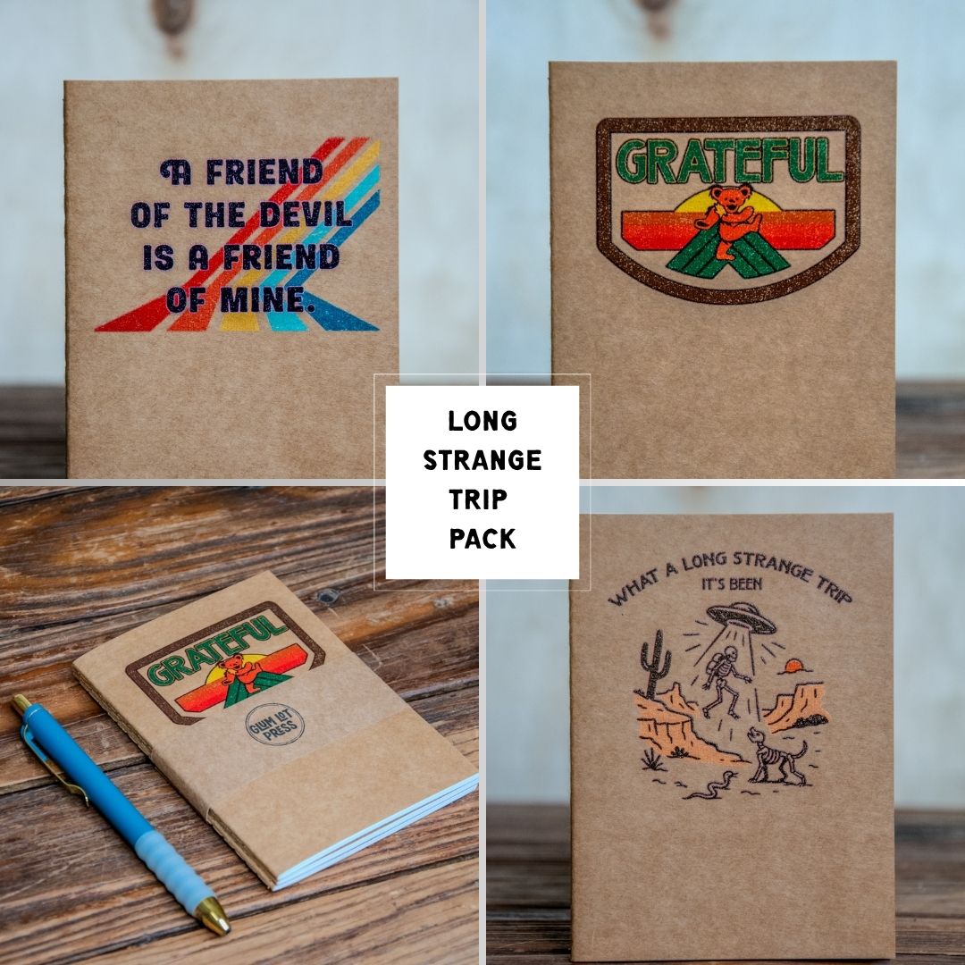 Travel Journal Set | Long Strange Trip Pack