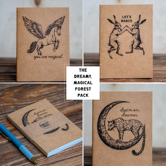 Travel Journal Set | Dreamy Magical Forest Pack