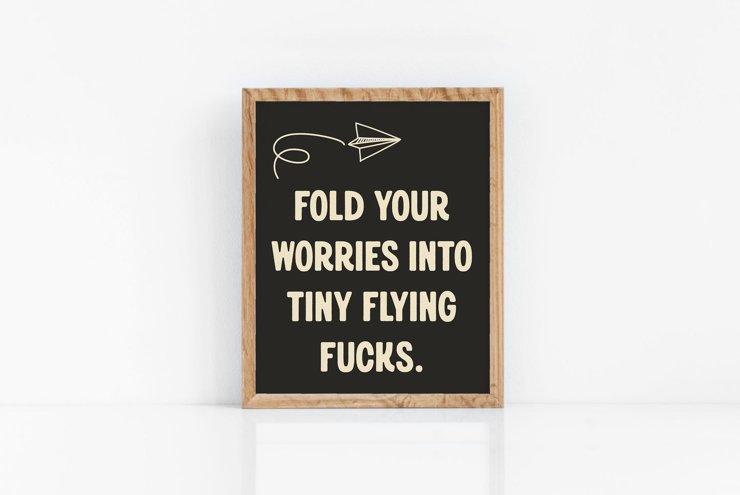 Flying Fucks Wall Art | 8 x 10 | Giclee Fine Art Print