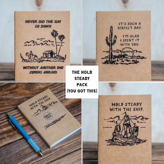 Travel Journal Set | Hold Steady Pack