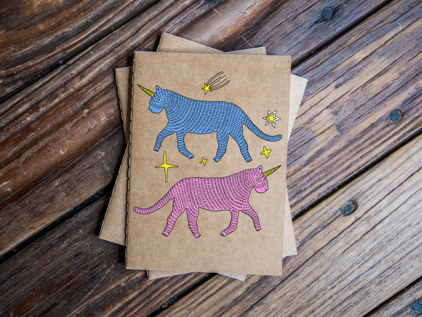 Travel Journal Set | Alien Magic Cats Pack
